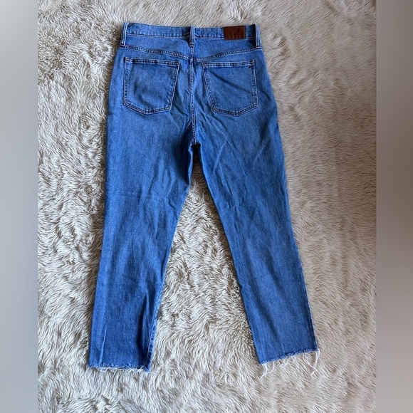 Madewell The High-Rise Slim Crop Boyjean in Elkhart Light Wash Size 29 - Picture 12 of 14